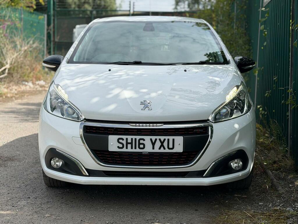 Peugeot 208 1.2 Puretech Gt Line Euro 6 Ss 201616 SH16YXU White #4