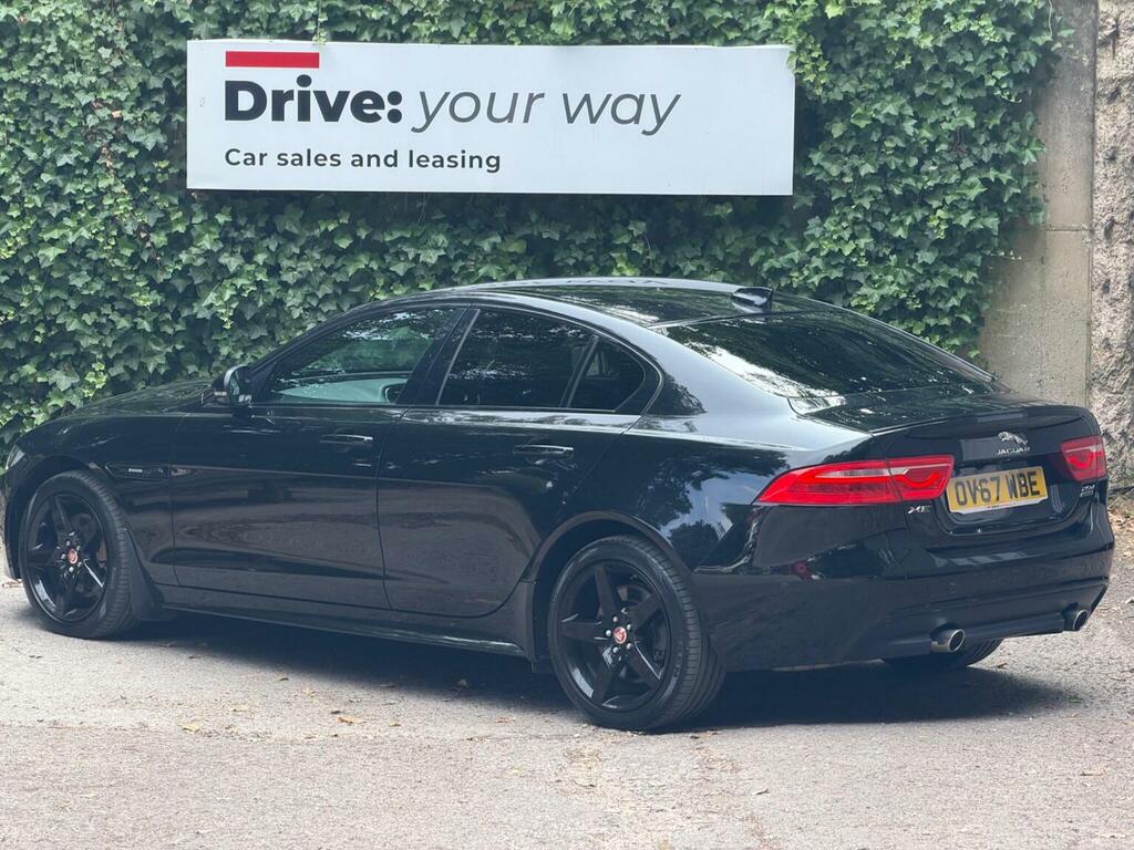 Jaguar XE Saloon 2.0D R-sport Awd Euro 6 Ss 201 OV67WBE Black #6