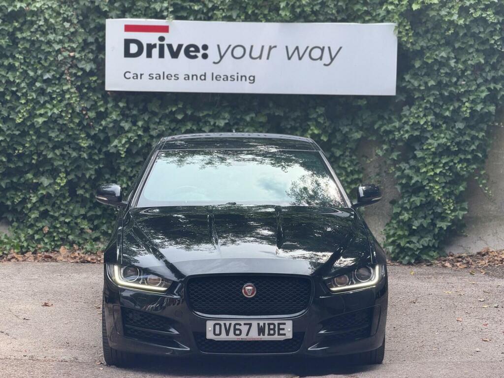 Jaguar XE Saloon 2.0D R-sport Awd Euro 6 Ss 201 OV67WBE Black #2