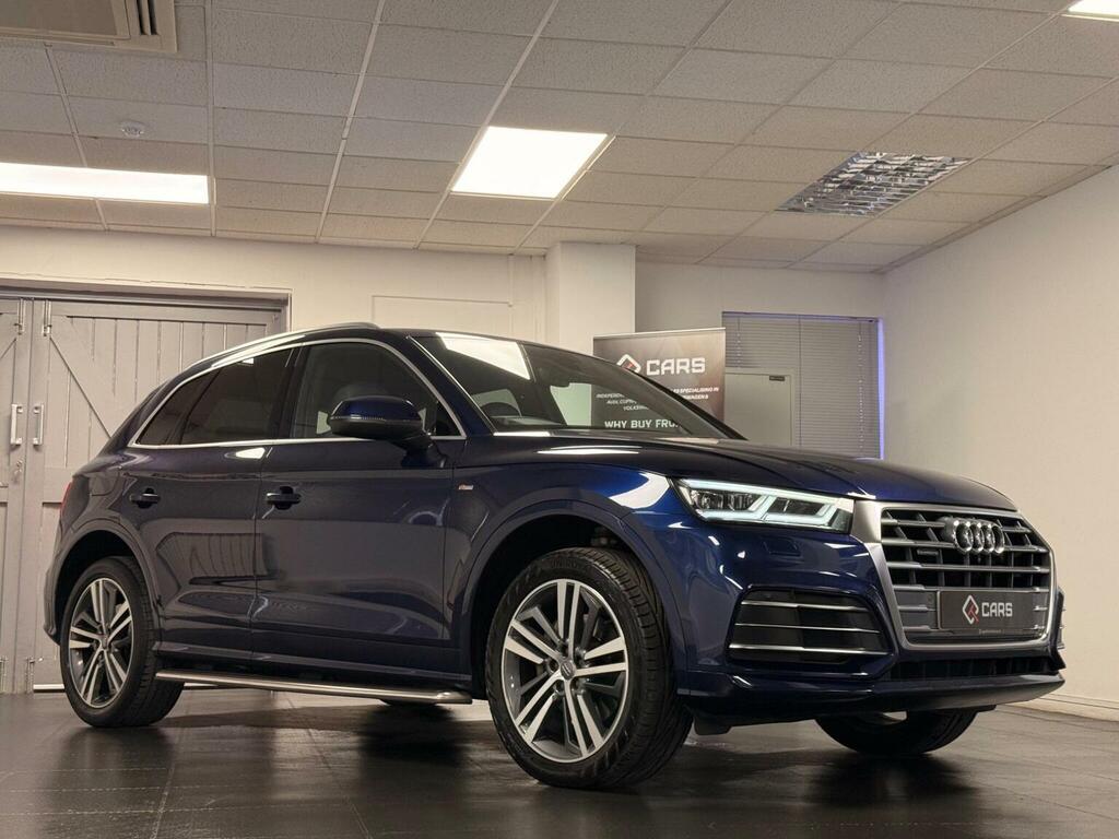Audi Q5 Suv 2.0 Tdi 40 S Line S Tronic Quattro Euro 6 Ss DF19NPC Blue #4