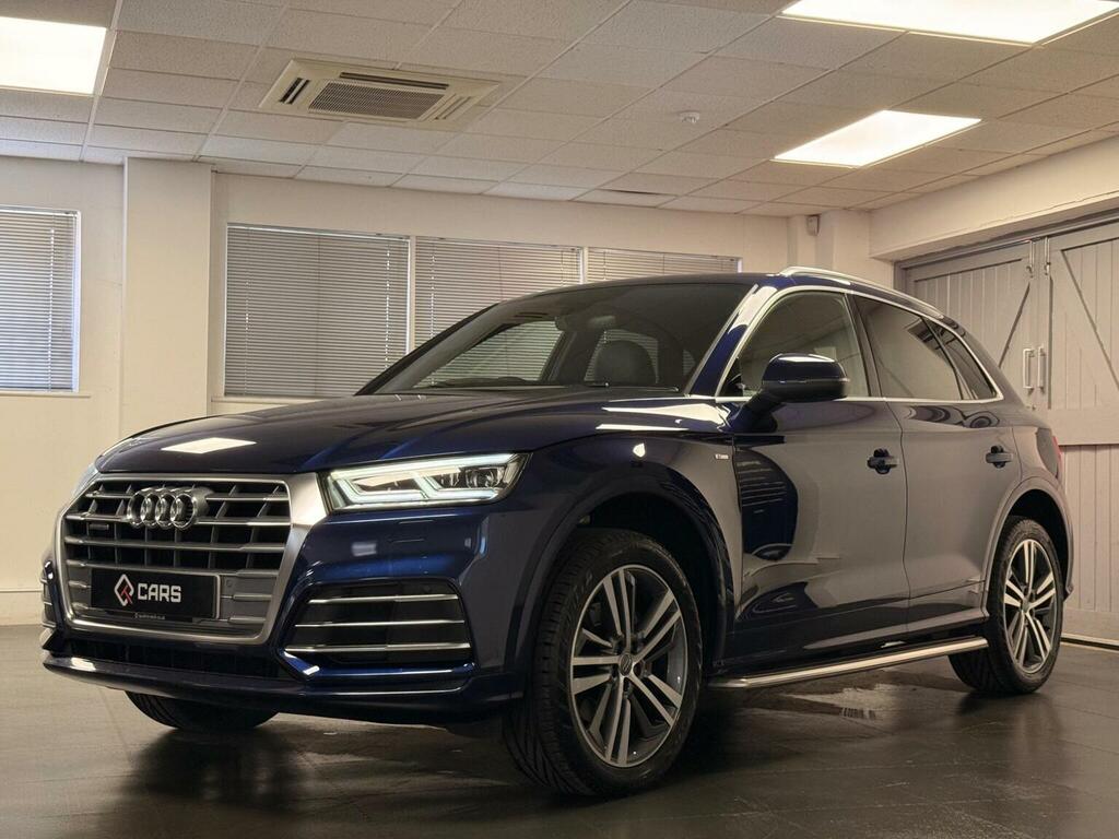 Audi Q5 Suv 2.0 Tdi 40 S Line S Tronic Quattro Euro 6 Ss DF19NPC Blue #6