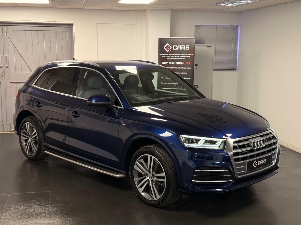 Audi Q5 Suv 2.0 Tdi 40 S Line S Tronic Quattro Euro 6 Ss DF19NPC Blue #3
