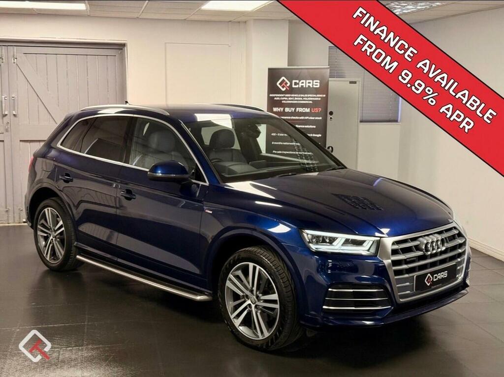 Audi Q5 Suv 2.0 Tdi 40 S Line S Tronic Quattro Euro 6 Ss DF19NPC Blue