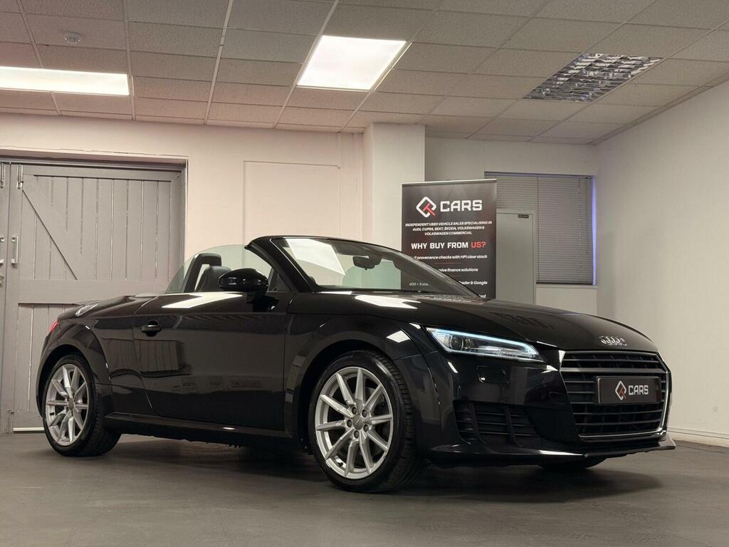 Audi TT Convertible 2.0 Tfsi Sport Roadster S Tronic Euro LB67BXM Black #4