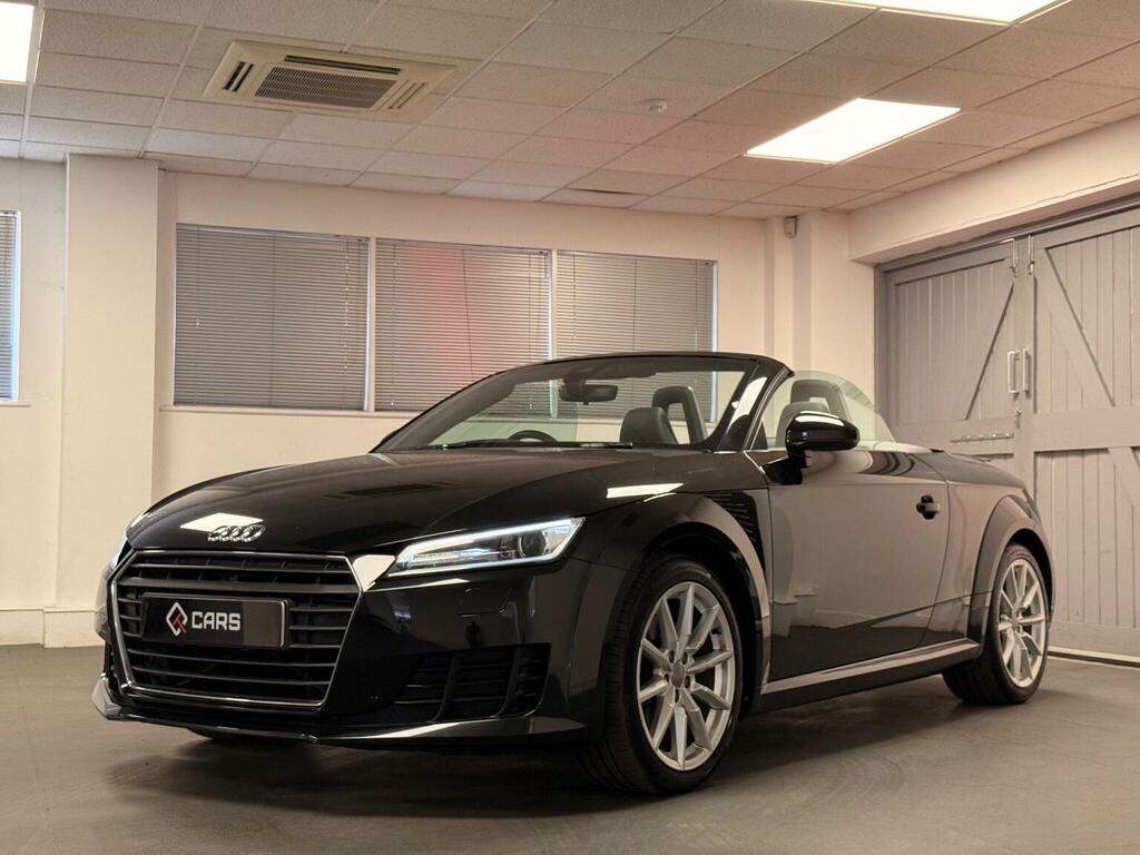 Audi TT Convertible 2.0 Tfsi Sport Roadster S Tronic Euro LB67BXM Black #6
