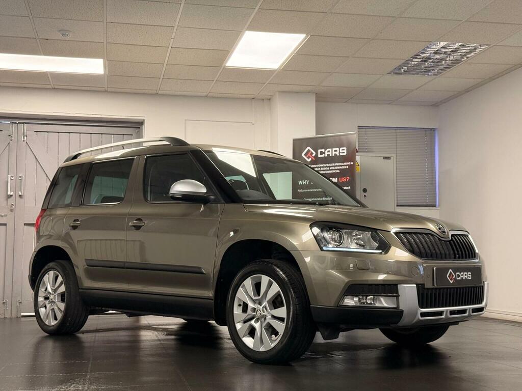 Skoda Yeti Suv 1.2 Tsi Se L Drive Outdoor Dsg Euro 6 Ss FL17SXN Green #4