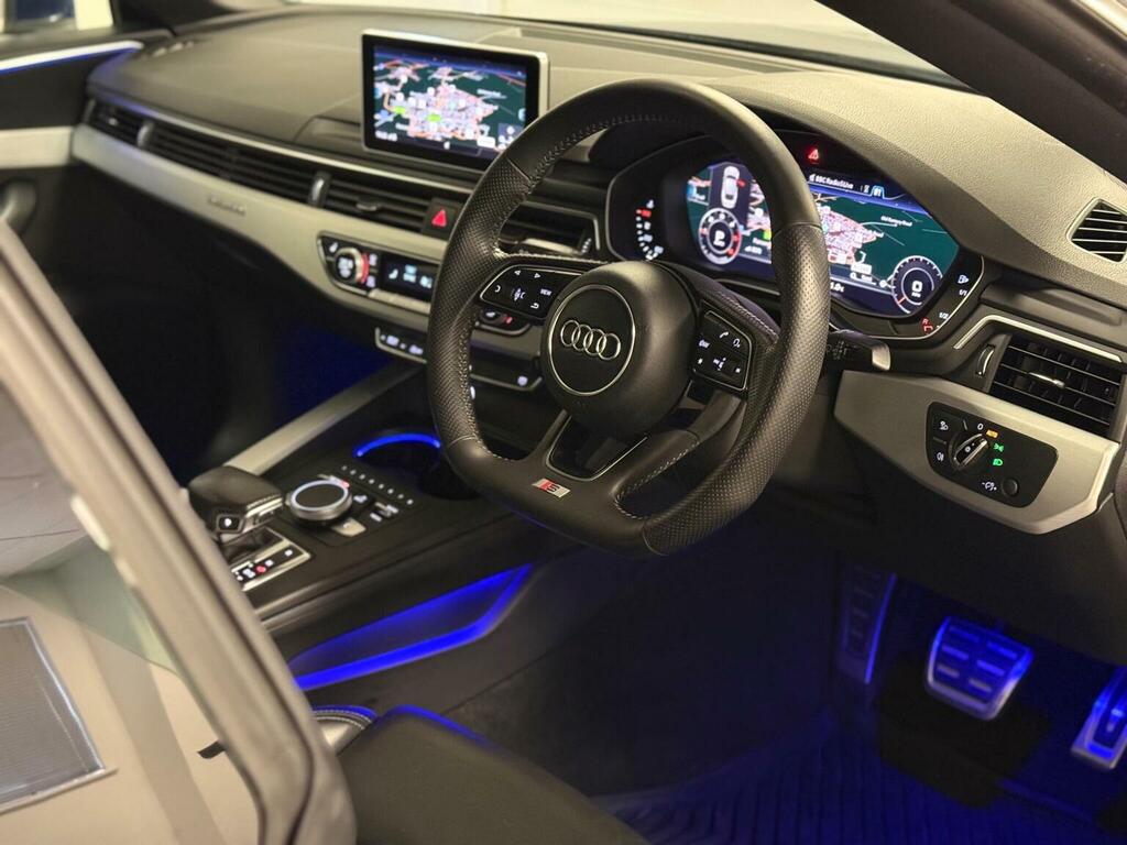 Audi A5 Hatchback 2.0 Tdi S Line Sportback S Tronic Quattr YC17XON Blue #2
