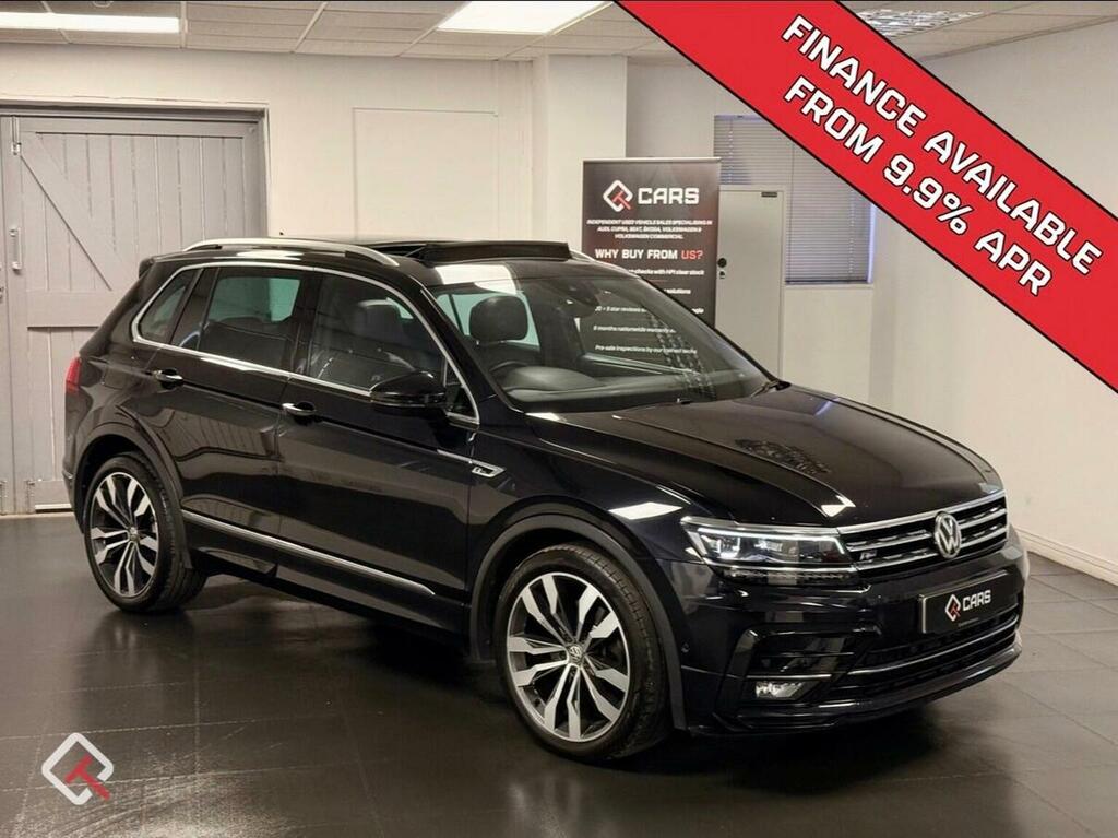 Volkswagen Tiguan Suv 2.0 Tdi R-line Dsg 4Motion Euro 6 Ss 2 WT19SOU Black