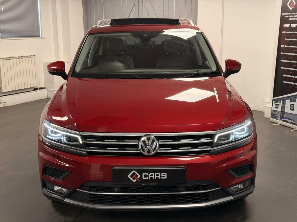 Volkswagen Tiguan Allspace 2.0 Tdi Sel Dsg 4Motion Euro 6 Ss Red #5