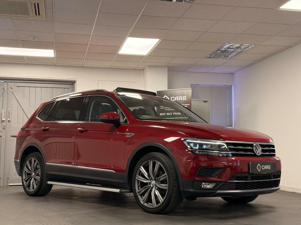 Volkswagen Tiguan Allspace 2.0 Tdi Sel Dsg 4Motion Euro 6 Ss Red #4