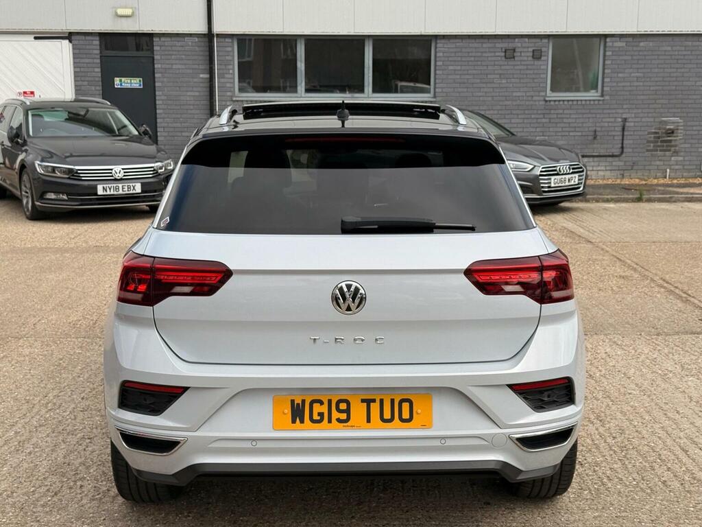 Volkswagen T-Roc 1.5 Tsi Evo R-line Dsg Euro 6 Ss Silver #6