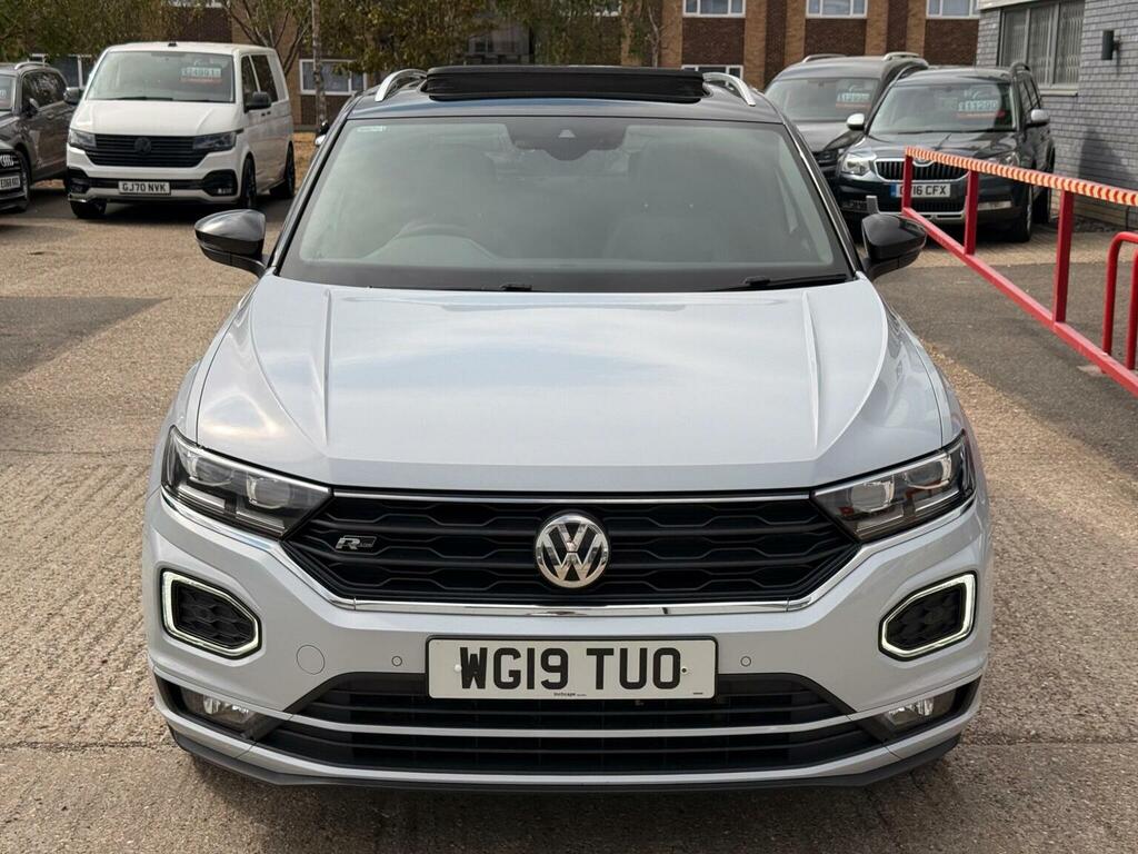 Volkswagen T-Roc 1.5 Tsi Evo R-line Dsg Euro 6 Ss Silver #5