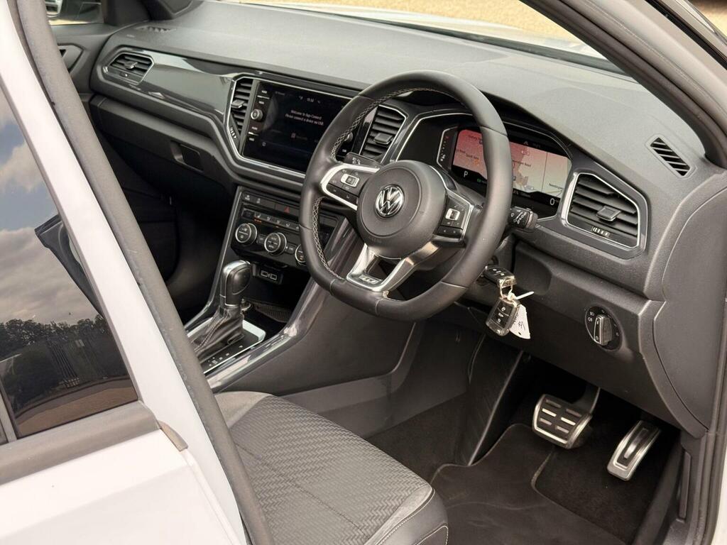 Volkswagen T-Roc 1.5 Tsi Evo R-line Dsg Euro 6 Ss Silver #2