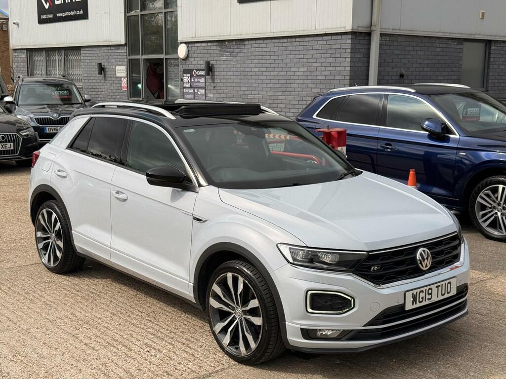 Volkswagen T-Roc 1.5 Tsi Evo R-line Dsg Euro 6 Ss Silver #3