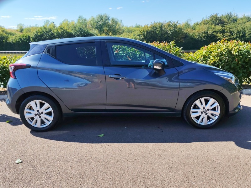 Nissan Micra 1.0 Ig-t Acenta Hatchback Grey #5
