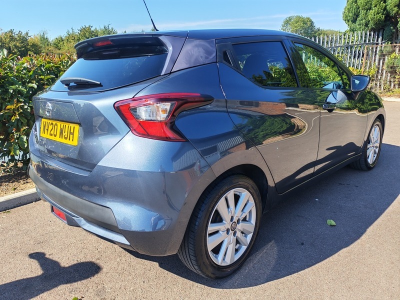 Nissan Micra 1.0 Ig-t Acenta Hatchback Grey #6