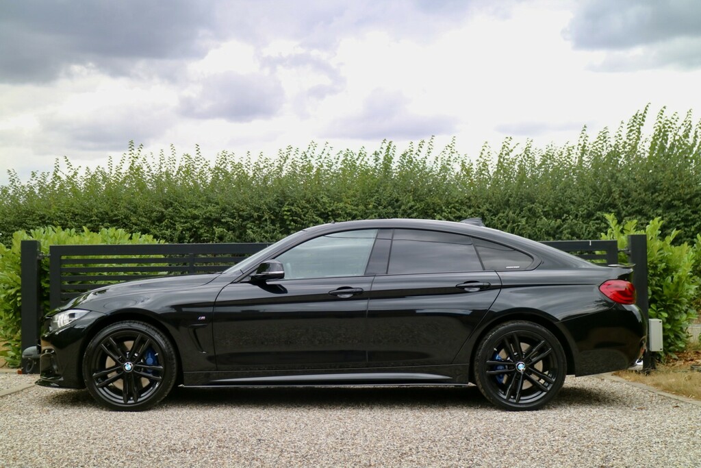 BMW 4 Series Gran Coupe Hatchback 3.0 435D Xdrive M Sport Gran Coupe 2017 Black #5