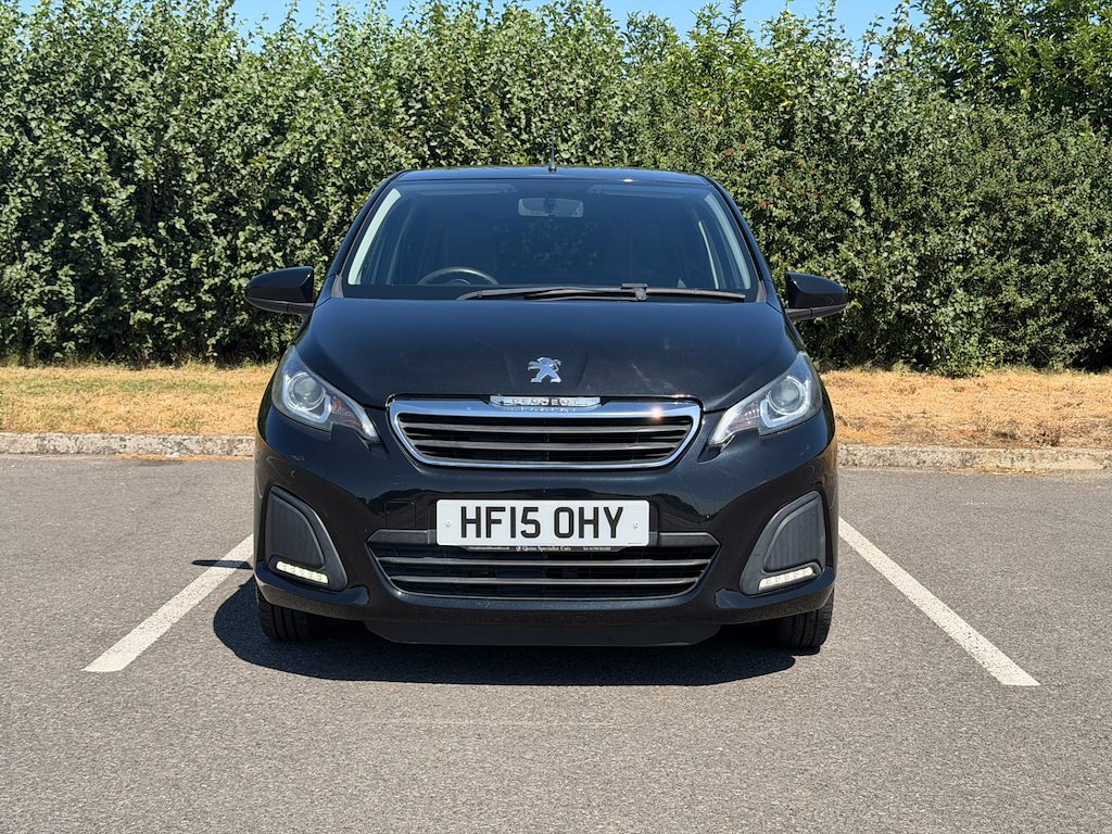 Peugeot 108 1.0 L 1.0 Vti Active Hatchback E HF15OHY Black #2