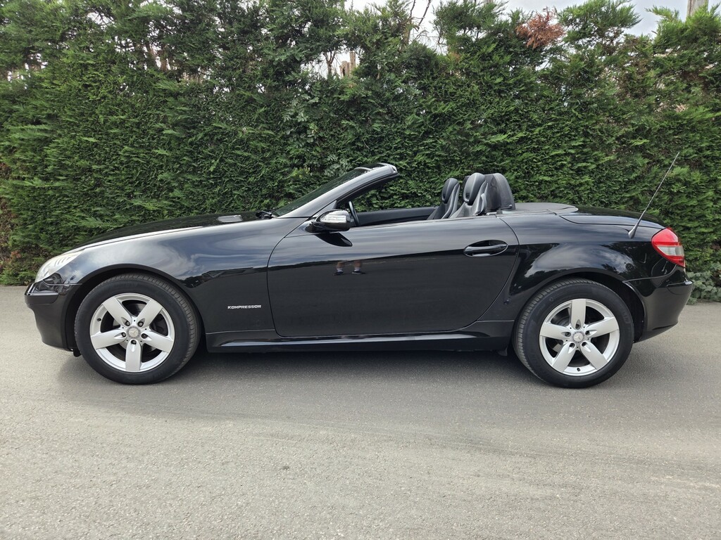 Mercedes-Benz SLK 1.8 Slk200 Kompressor Black #5