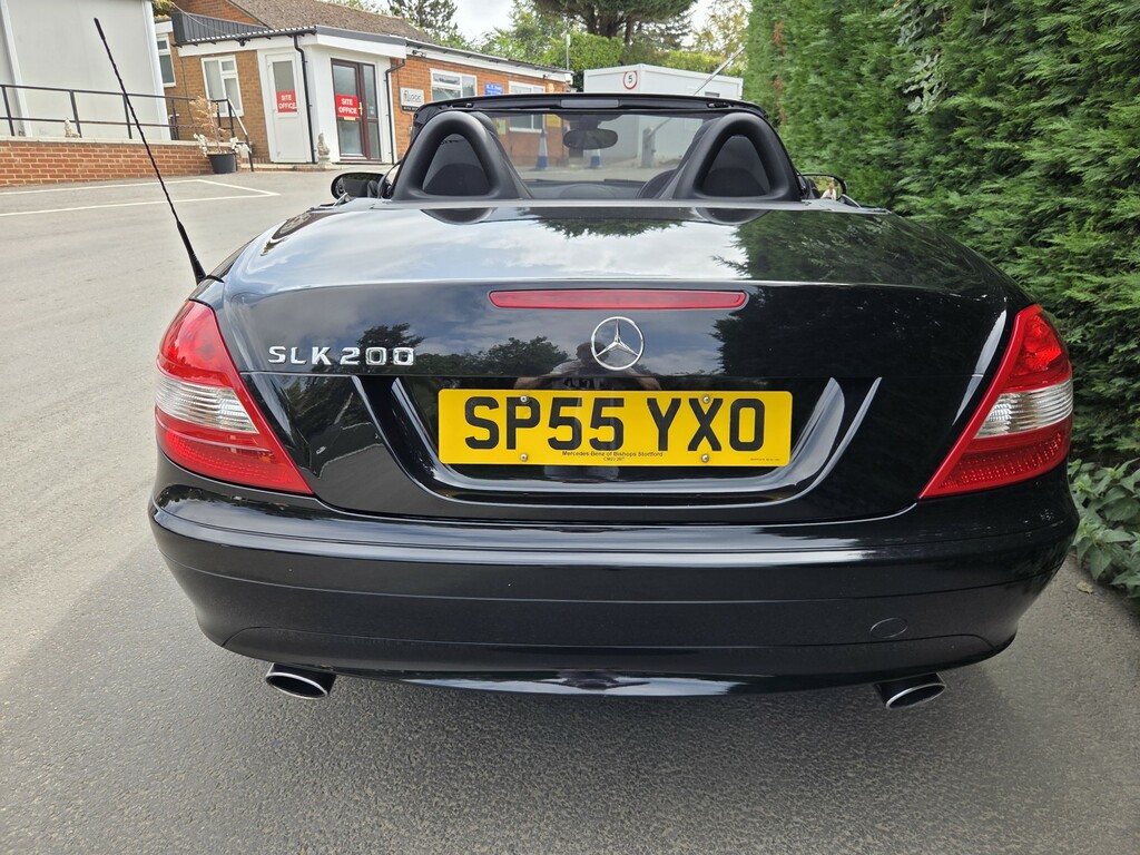 Mercedes-Benz SLK 1.8 Slk200 Kompressor Black #6
