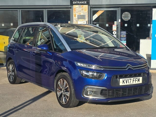 Citroen Grand C4 Picasso 2017 1.6 Bluehdi Feel Mpv Euro 6 Blue #2