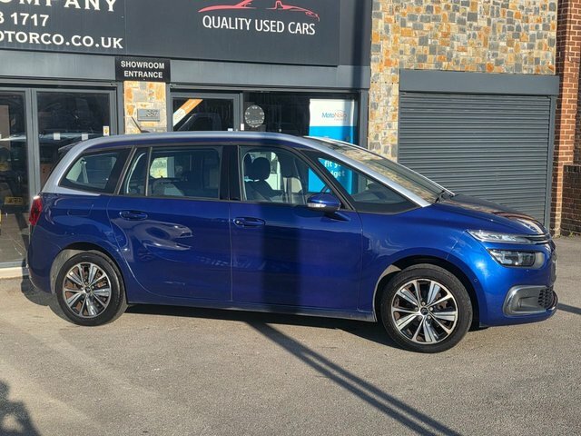 Citroen Grand C4 Picasso 2017 1.6 Bluehdi Feel Mpv Euro 6 Blue #4