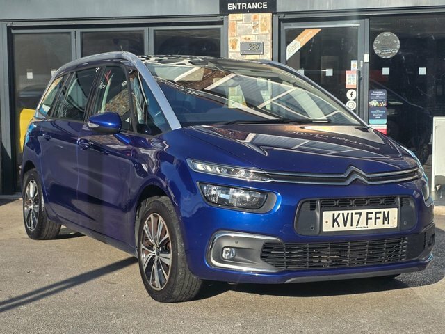 Citroen Grand C4 Picasso 2017 1.6 Bluehdi Feel Mpv Euro 6 Blue