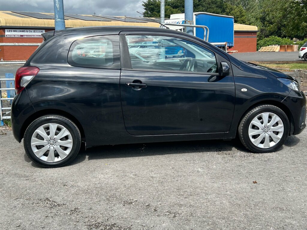 Peugeot 108 1.0 Active Hatchback Euro 6 68 Black #4