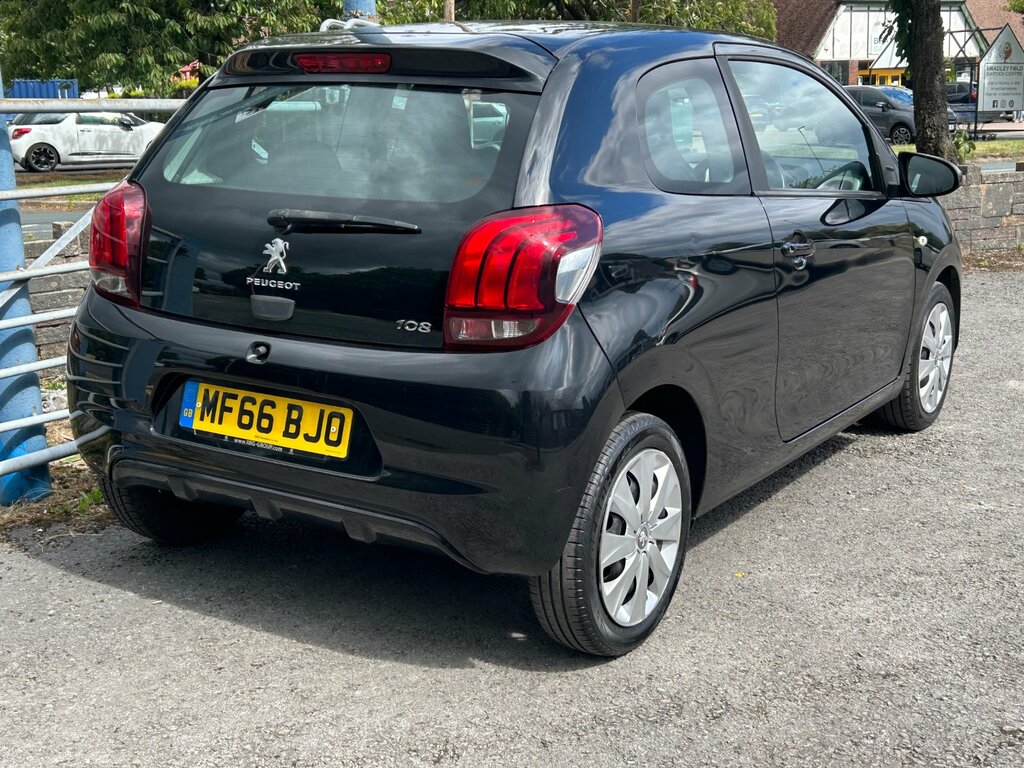 Peugeot 108 1.0 Active Hatchback Euro 6 68 Black #2