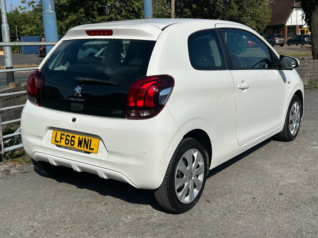 Peugeot 108 1.0 Active Hatchback Euro 6 68 White #3