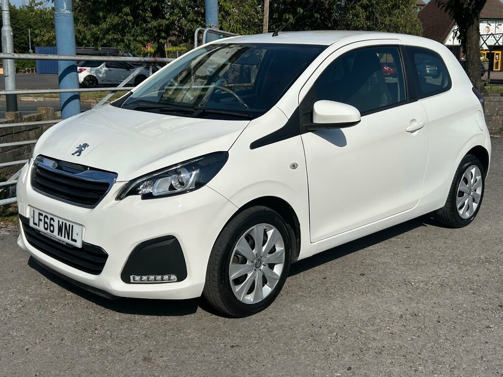 Peugeot 108 1.0 Active Hatchback Euro 6 68 White