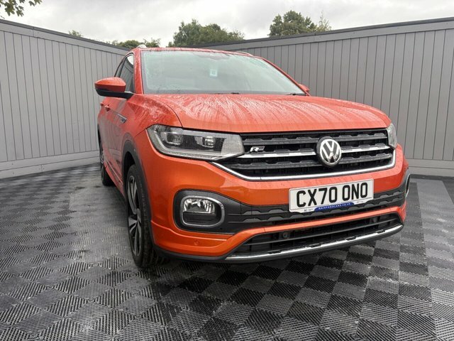Volkswagen T-Cross 2020 1.0 Tsi R-line Suv Dsg Euro 6 Ss CX70ONO Orange #6