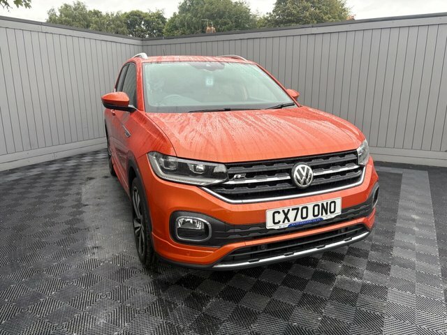Volkswagen T-Cross 2020 1.0 Tsi R-line Suv Dsg Euro 6 Ss CX70ONO Orange #5