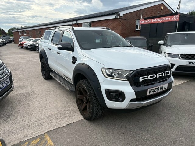 Ford Ranger 2019 2.0 Ecoblue Wildtrak Pickup Double Cab Di White