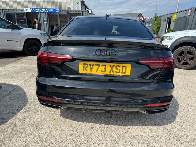 Audi A4 2023 2.0 Tfsi 35 Black Edition Saloon S Black #4