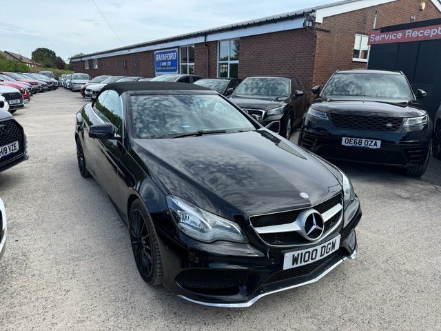 Mercedes-Benz E Class 2013 2.1 E220 Cdi Amg Sport Cabriolet G Black