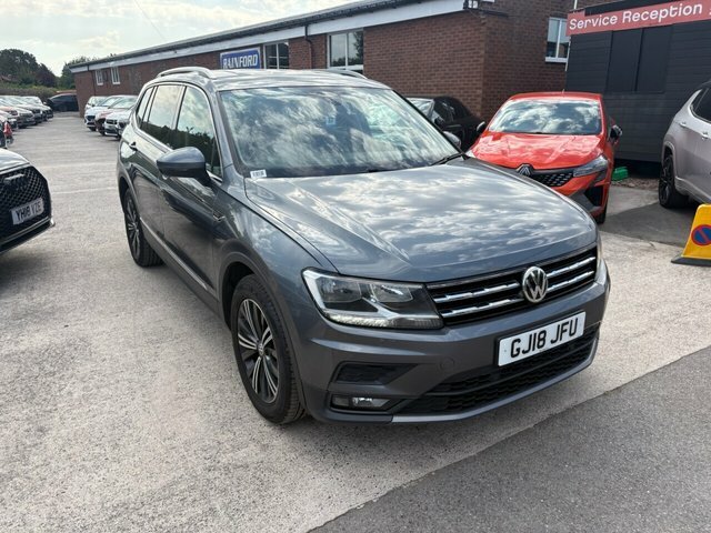 Volkswagen Tiguan Allspace 2018 2.0 Tdi Se Nav Suv Dsg 4Motion Eur Grey