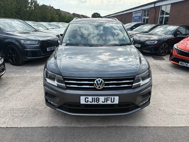 Volkswagen Tiguan Allspace 2018 2.0 Tdi Se Nav Suv Dsg 4Motion Eur Grey #2