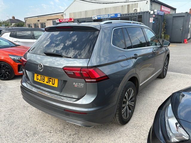 Volkswagen Tiguan Allspace 2018 2.0 Tdi Se Nav Suv Dsg 4Motion Eur Grey #6