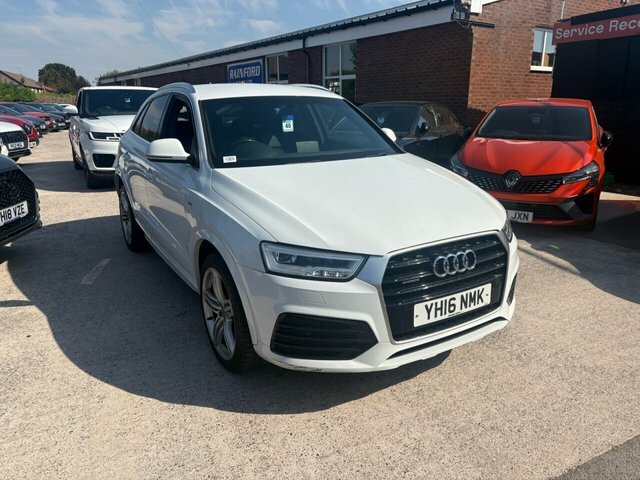 Audi Q3 2016 2.0 Tdi S Line Plus Suv S Tronic Q White