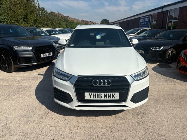 Audi Q3 2016 2.0 Tdi S Line Plus Suv S Tronic Q White #2