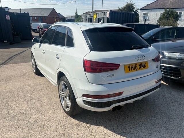 Audi Q3 2016 2.0 Tdi S Line Plus Suv S Tronic Q White #4