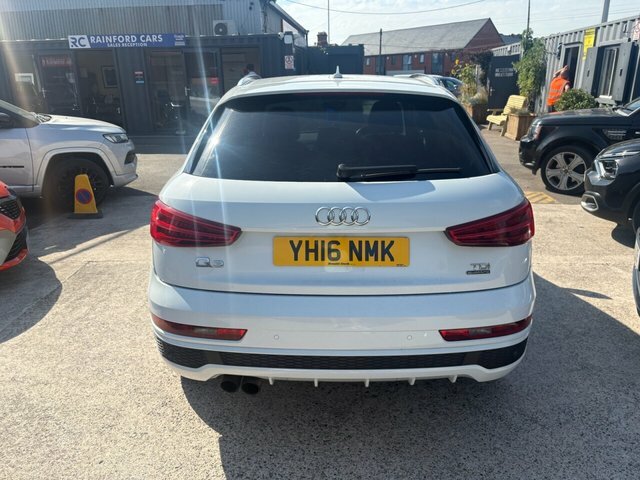 Audi Q3 2016 2.0 Tdi S Line Plus Suv S Tronic Q White #5