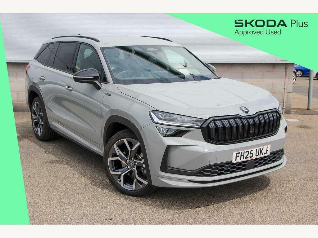 Skoda Kodiaq 2025 1.5 Tsi E-tec Sportline Dsg 7 Seat FH25UKJ Grey