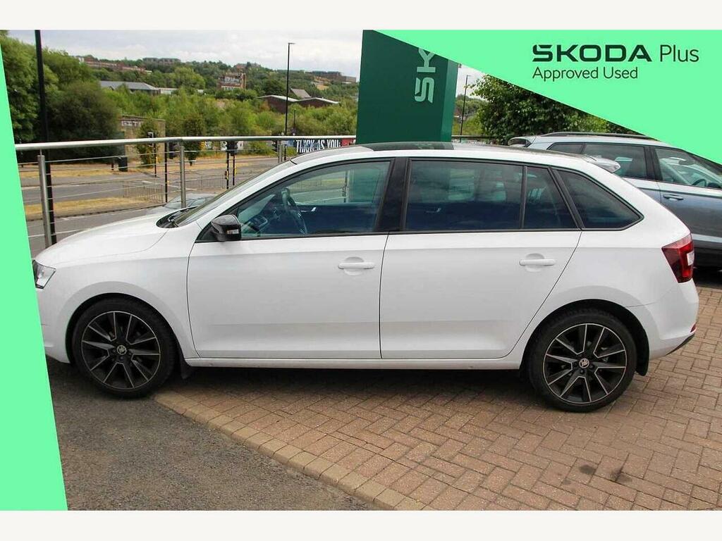Skoda Rapid 2017 1.4 Tdi Cr 90 Se Sport Dsg White #4