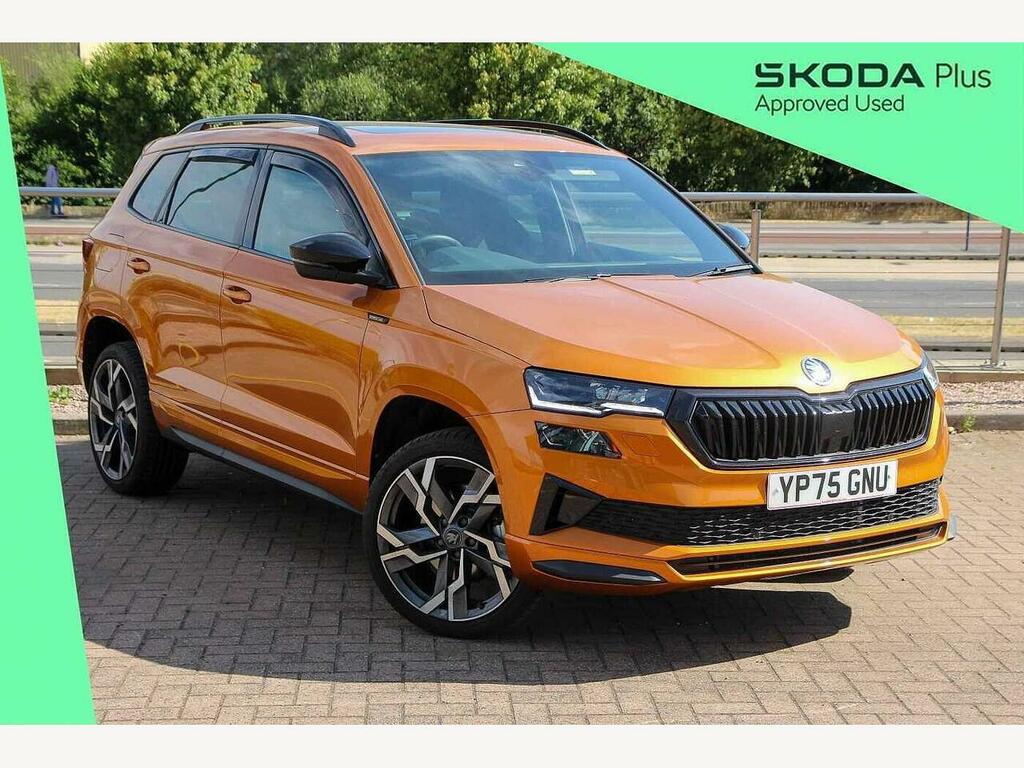 Skoda Karoq 2025 1.5 Tsi Sportline Edition Dsg Orange
