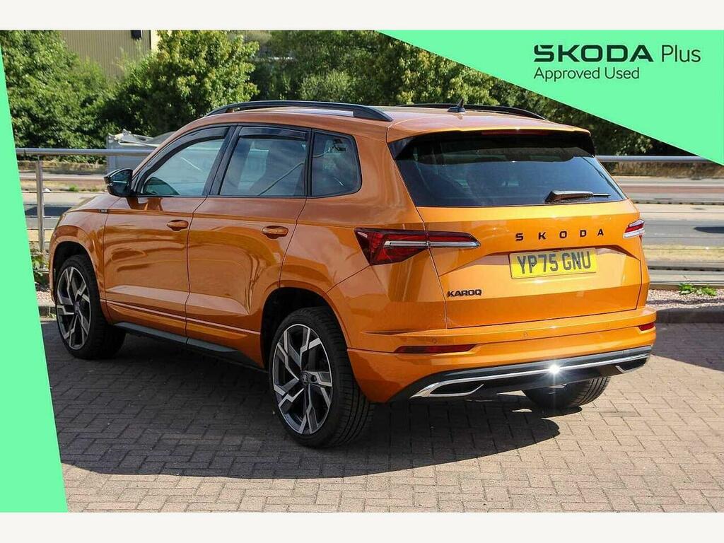 Skoda Karoq 2025 1.5 Tsi Sportline Edition Dsg Orange #3