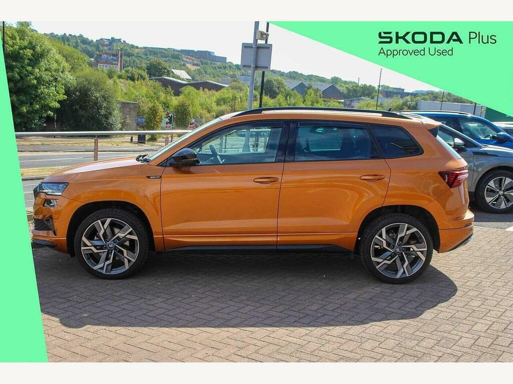 Skoda Karoq 2025 1.5 Tsi Sportline Edition Dsg Orange #4