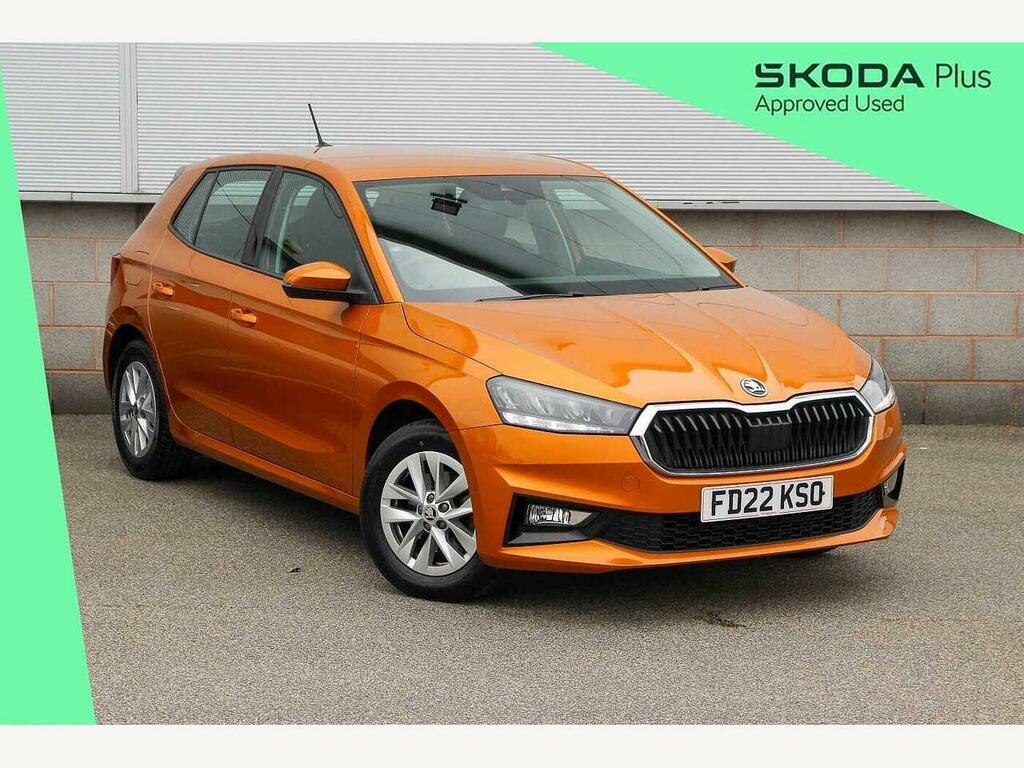 Skoda Fabia 2022 1.0 Tsi 110 Se Comfort Dsg Orange