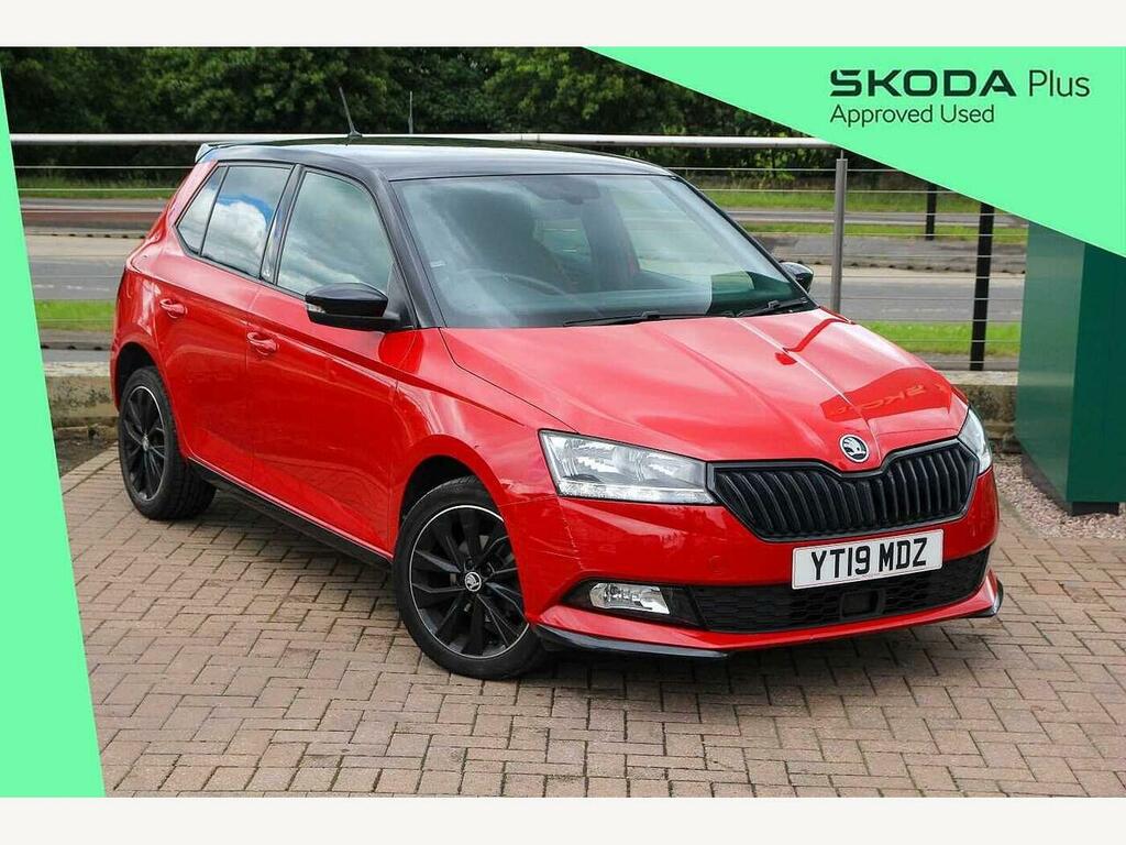 Skoda Fabia 2019 1.0 Tsi Monte Carlo Red